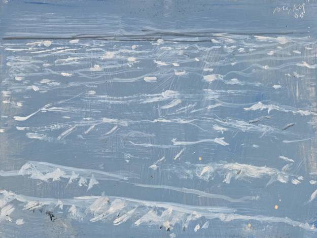 'Grey Marine', 2000. Alex Katz
