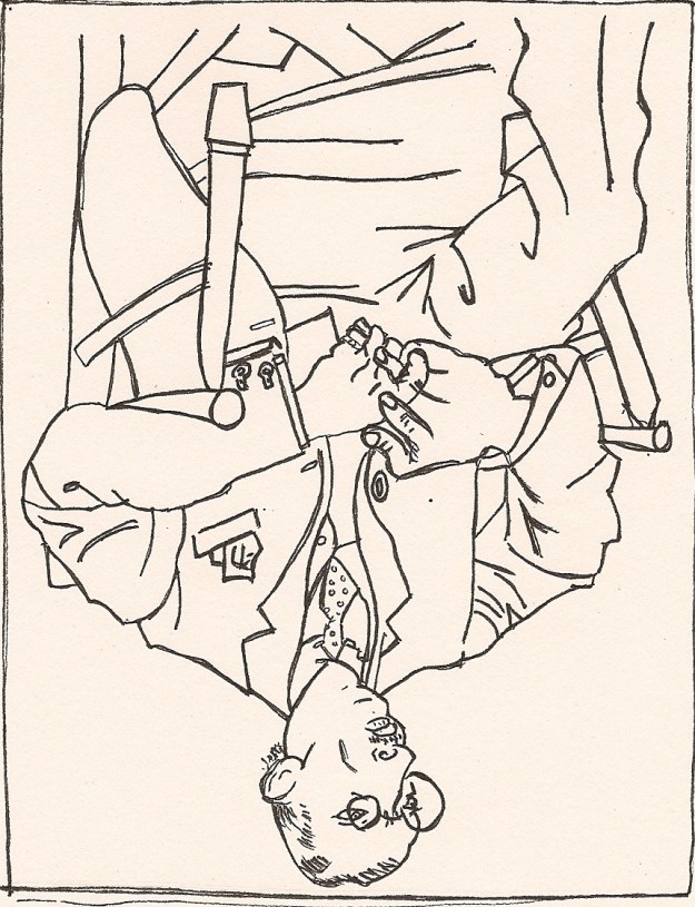 Picasso, Portrait of Igor Stravinsky