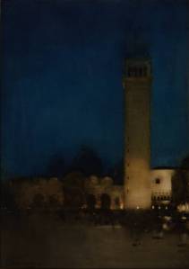 The Blue Night, Venice 1897 Arthur Melville 1855-1904 Presented by W. Graham Robertson 1940 http://www.tate.org.uk/art/work/N05067