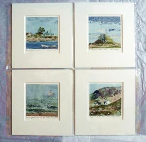 Mounted Prints (selection). 5x5 inch image in 10x10 inch mount