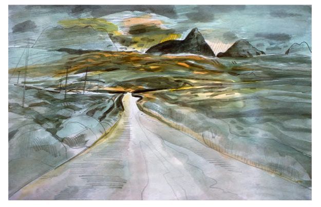 'The Road to Meikle Seggie' Richard Demarco