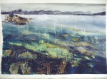 Sold. 'Coral Bed. Ardban'. Mixed media on 31x22" paper. Rose Strang 2019. £380