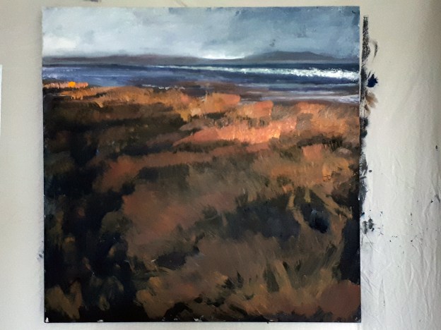 'Aberlady' in progress. Rose Strang 2020