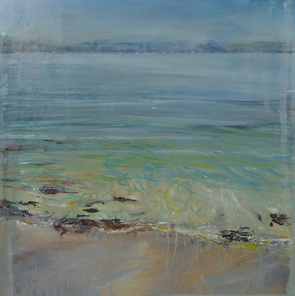 'Ardban Morning Sunlight'. Oil on 19 x 19" wood. Rose Strang 2020