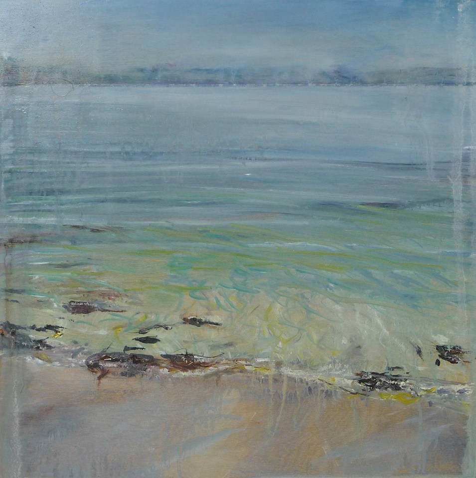 'Ardban Morning Sunlight'. Oil on 19 x 19" wood. Rose Strang 2020