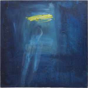 'Veil' Oil on 20x20" canvas. Rose Strang 2024